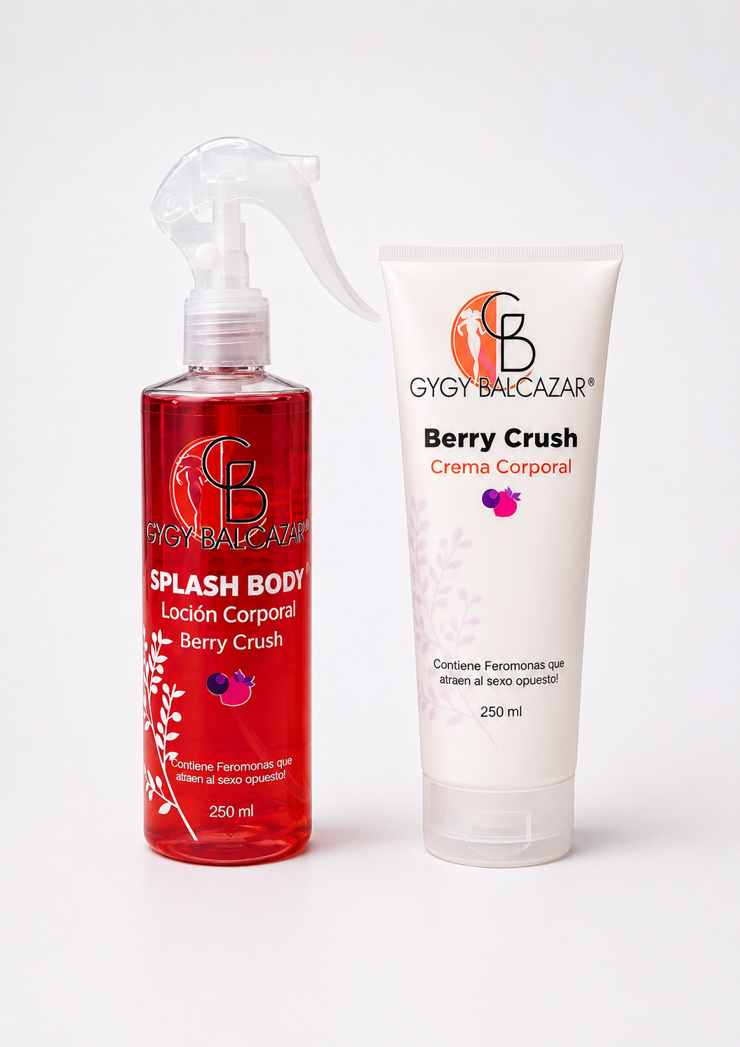 Kit Splash y Crema Berry Crush con Feromonas