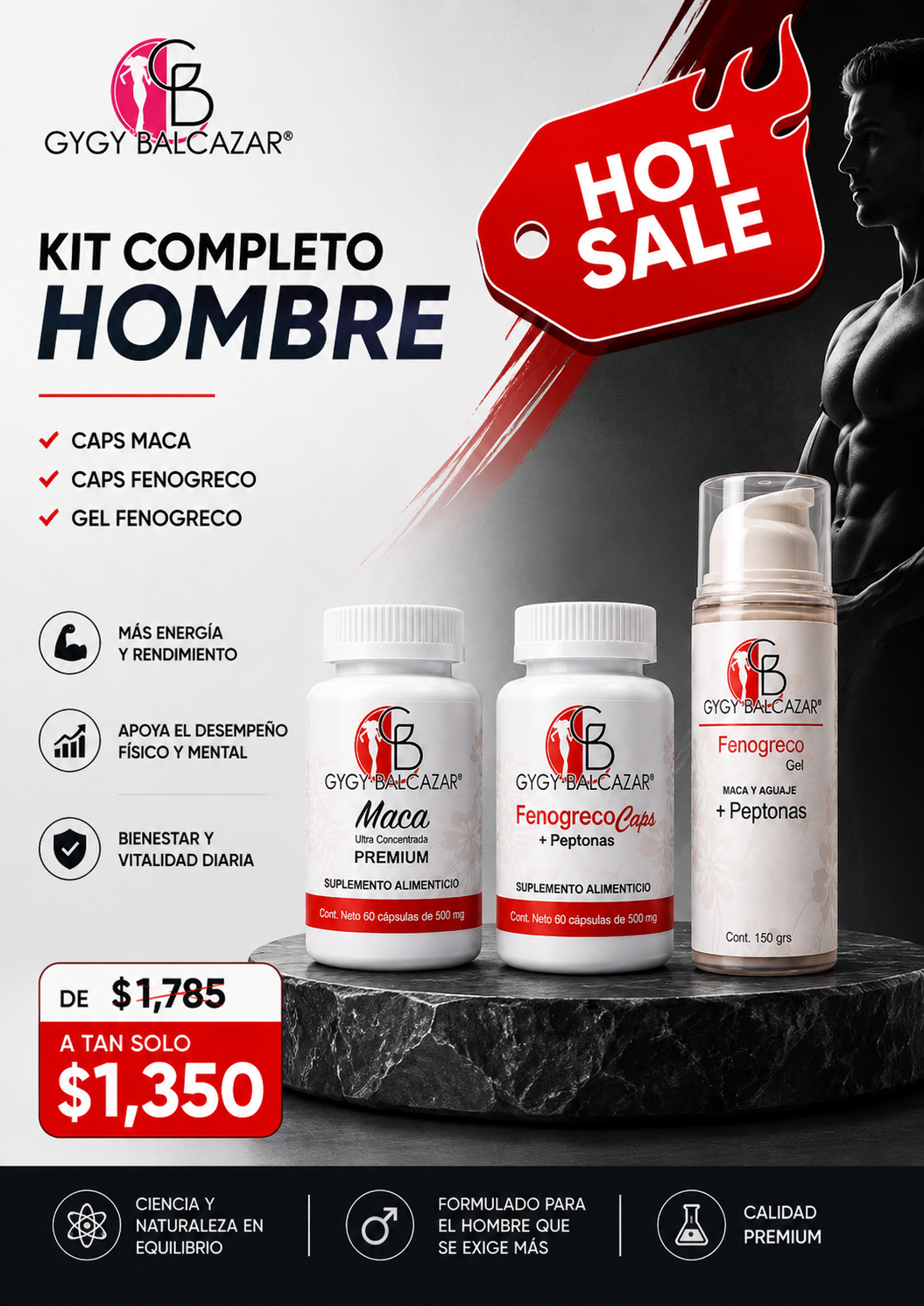 Kit Completo Hombre