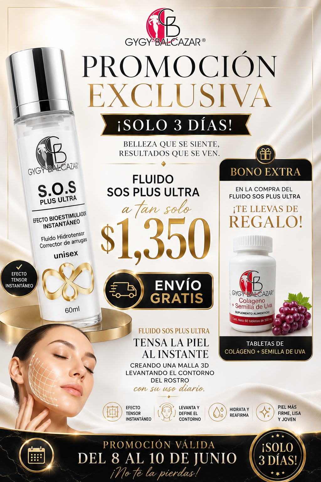FLUIDO S.O.S PLUS ULTRA + CAPS COLÁGENO