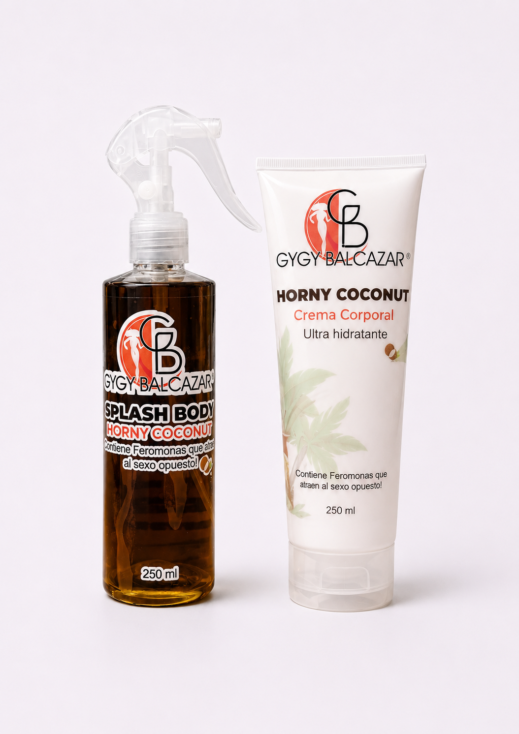 Kit Splash y Crema Horny Coconut con Feromonas